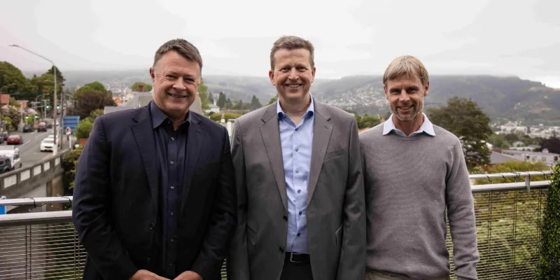 MastaPlex Board members Ben Russell, Olaf Bork and Matt Comer